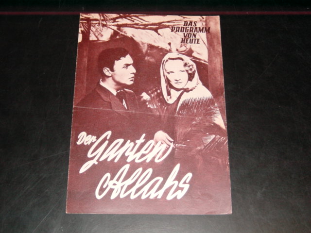 269: Der Garten Allahs, Marlene Dietrich, Basil Rathbone,