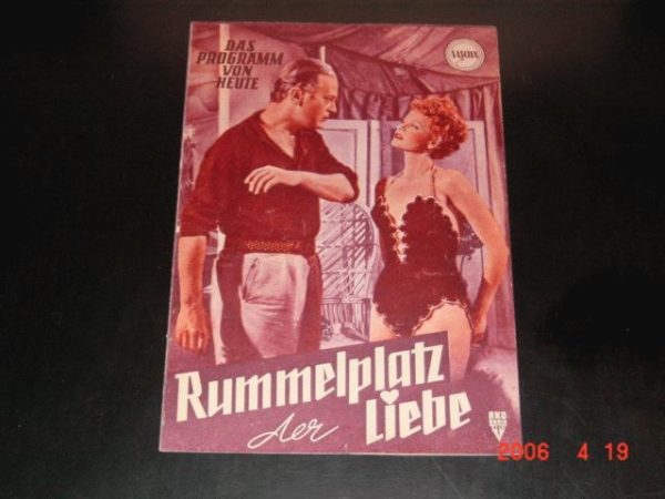 337: Rummelplatz der Liebe, Curd Jürgens, Eva Bartok,