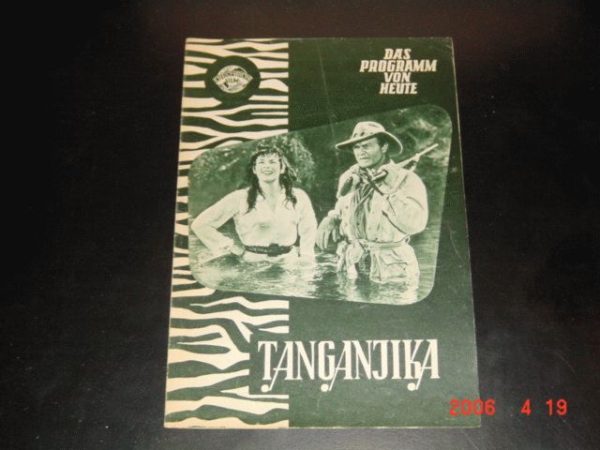 341: Tanganjika, Van Heflin, Ruth Roman, Howard Duff,