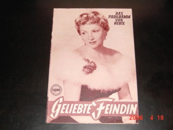 345: Geliebte Feindin, Ruth Leuwerik, Werner Hinz,