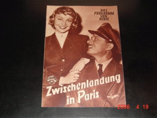 352: Zwischenlandung in Paris, Dany Robin, Heinz Rühmann,