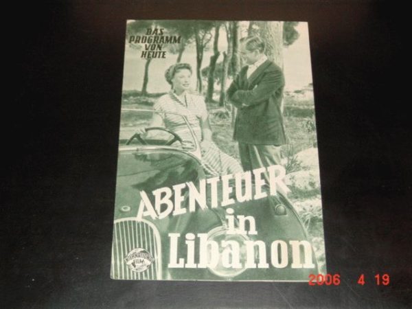 353: Abenteuer in Libanon, Albert Lieven, Ingrid Lutz,