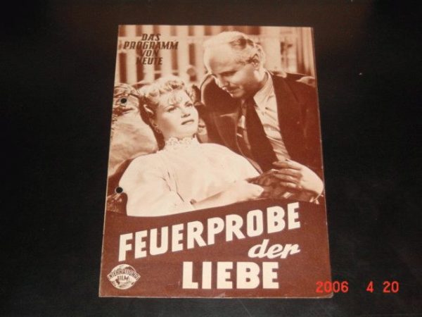 375: Feuerprobe der Liebe, Kristina Söderbaum, Otto Gebühr,