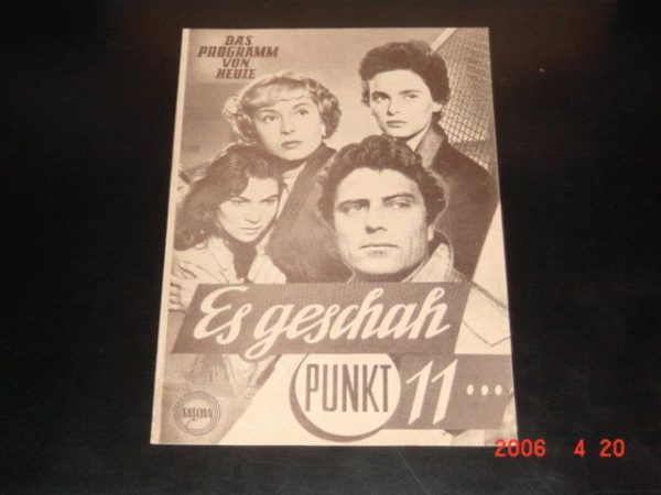 376: Es geschah Punkt 11.., Raf Vallone, Lucia Bose,
