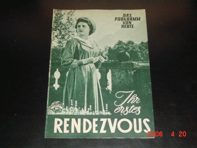 388: Ihr erstes Rendezvous ( Axel von Ambesser ) Nicole Heesters, Adrian Hoven, Paul Dahlke, Karl Schönböck, Erika von Thellmann, Peter Vogel,
