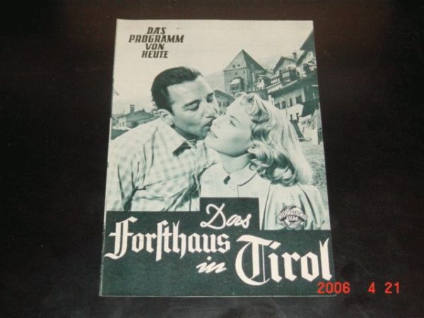 412: Das Forsthaus in Tirol, Gert Fröbe, Christian Doermer,
