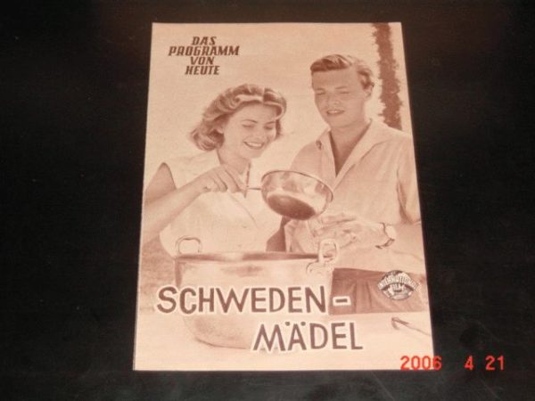 415: Schweden - Mädel, Karlheinz Böhm, Maj - Britt Nilsson,