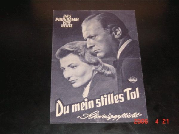 417: Du mein stilles Tal, Winnie Markus, Curd Jürgens,