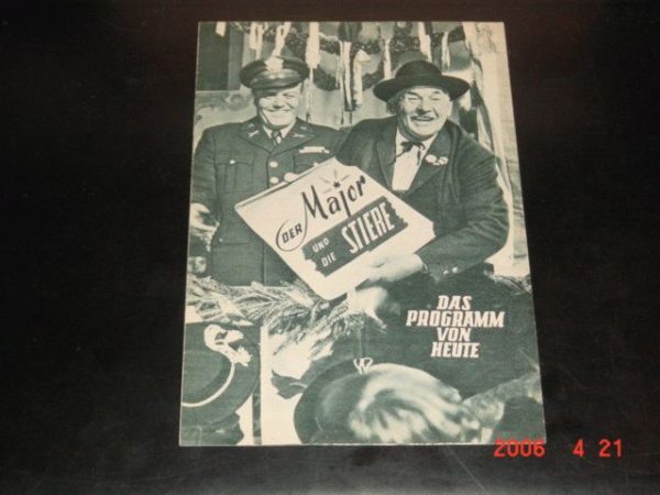 420: Der Major und die Stiere, Attila Hörbiger, Chris Howland,