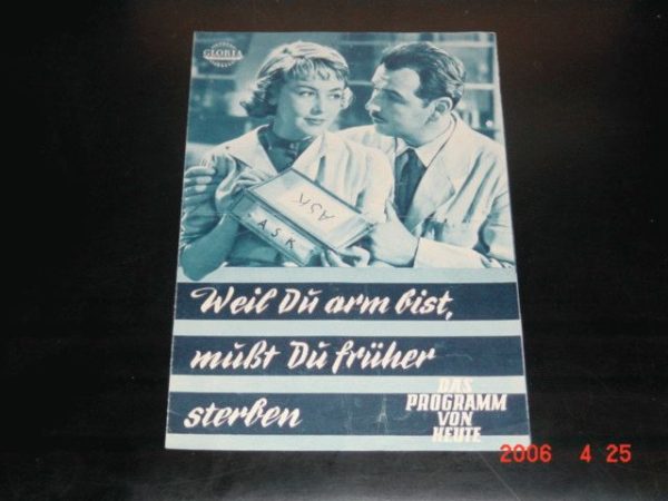 452: Weil du arm bist, mußt du früher sterben, Bernhard Wicki,