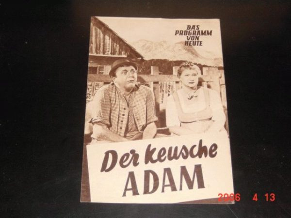 B: Der keusche Adam, Paul Löwinger, Gustav Waldau,