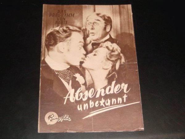 M: Absender unbekannt, Bruni Löbel, Cornell Borchers,