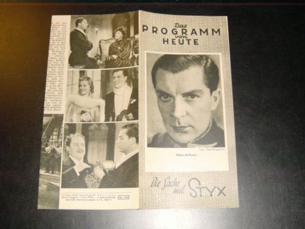 1813: Die Sache mit Styx, Viktor de Kowa, Will Dohm,