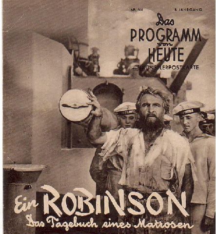 1627: Robinson - Tagebuch eines Matrosen ( Dr. Arnold Fanck )