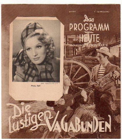 1685: Die lustigen Vagabunden, Mady Rahl, Johannes Heesters,