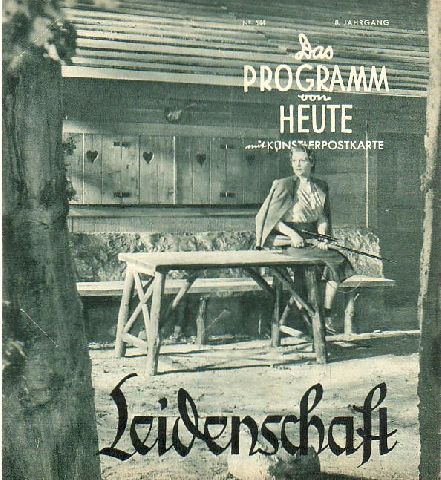 1607: Leidenschaft, Olga Tschechowa, Hans Stüwe, Fritz Rasp,
