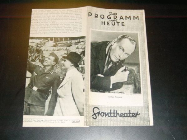 1836: Fronttheater, Lothar Firmans, Heli Finkenzeller,