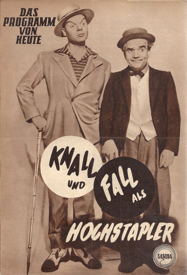 109: Knall und Fall als Hochstapler, Rudolf Carl, Curd Jürgens
