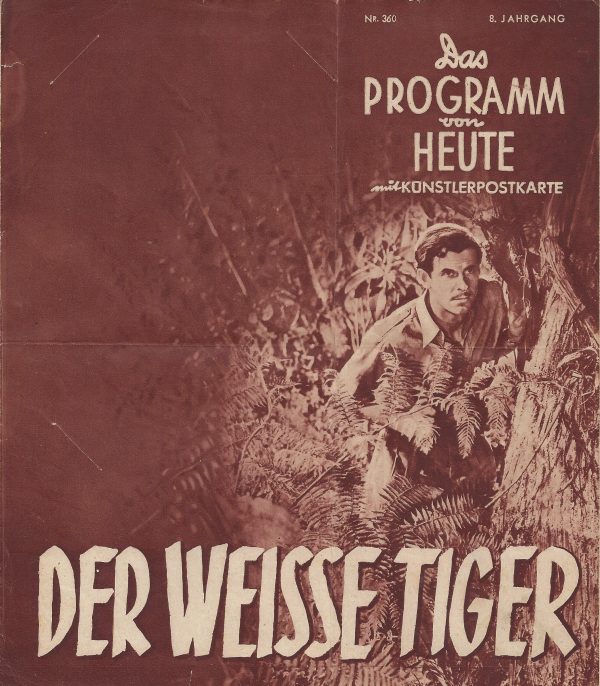 1423: Der weisse Tiger ( Clyde E. Elliott ) Colin Tapley,