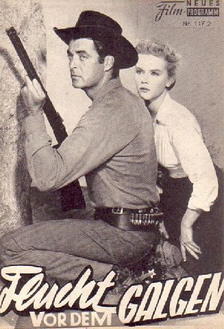 1172: Flucht vor dem Galgen (Ray Nazarro) Rory Calhoun, Anne Francis, Vince Edwards, John Litel, Chuck Connors, Guinn Williams