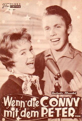 1167: Wenn die Conny mit dem Peter... (Fritz Umgelter) Conny Froboess, Peter Kraus, Loni Heuser, Rudolf Vogel, Peter Vogel, Ernst Stankowski, Thomas Fabian, Falf Wolter, Gerd Vespermann, WIlli Rose, Hans Epskamp, Rolf Pinneger