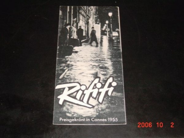 Rififi, ( Jules Dassin ) Jean Servais, Carl Möhner, Magali N