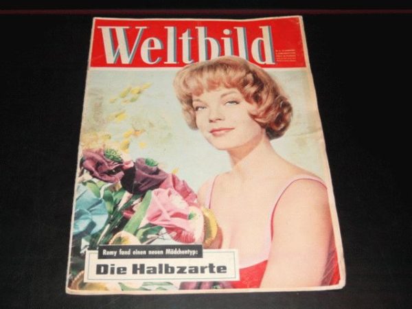 Weltbild 1959/02: Romy Schneider Cover !