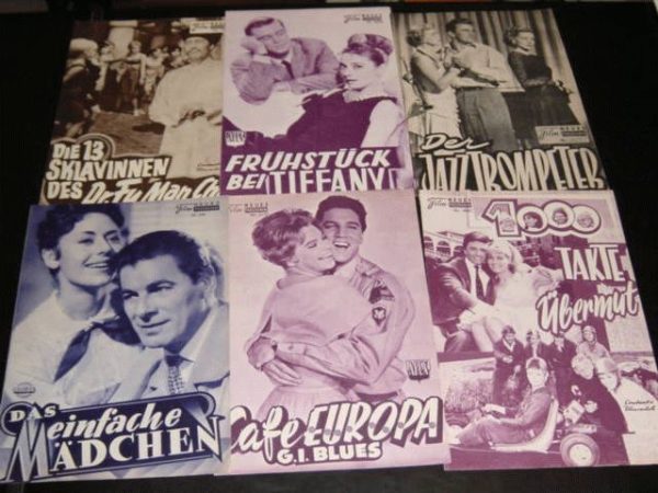 Filmprogrammsammlung NFP. 1000 Stück ( VERKAUFT )