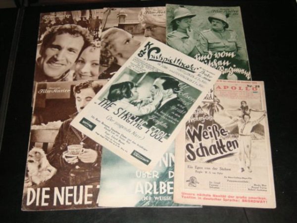 Illustrierter Filmkurier 1938 Über 1000 Stk. ( VERKAUFT )