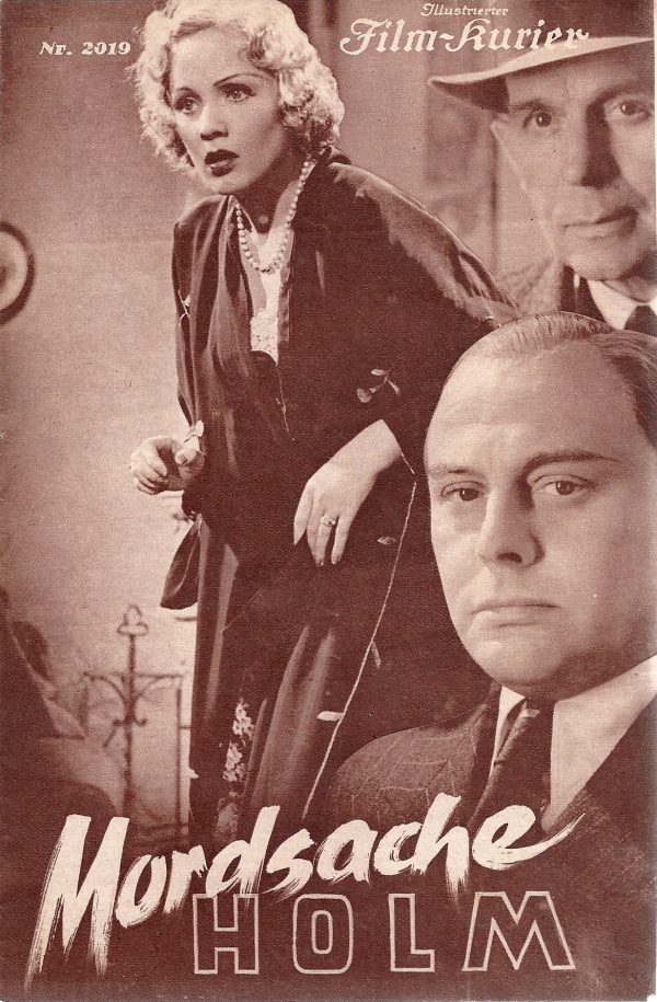 2019: Mordsache Holm Elisabeth Wendt Walter Steinbeck