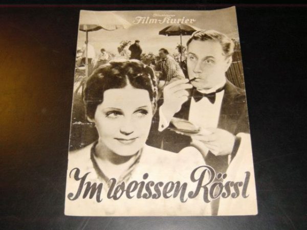 2402: Im weißen Rössl ( Karl Lamac ) Christl Mardayn, Hermann Thimig, Willy Schaeffers, Annie Markart, Theo Lingen, Fritz Odemar, Hans Obonya, Josef Egger, Fritz Imhoff,