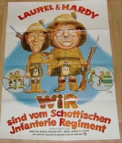 Wir sind von Sch. Infanterie Regiment, Stan Laurel, Oliver Hardy