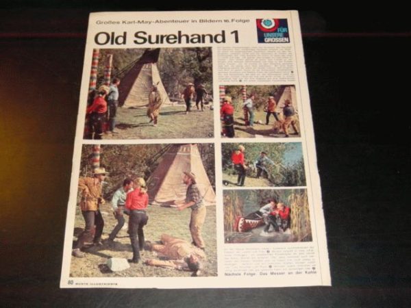 Old Surehand I, 16 Folge Terence Hill + Granger, ( Bunte )