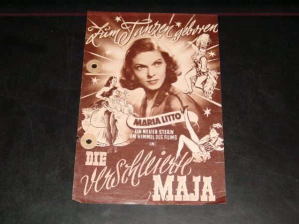 Die verschleierte Maja, Maria Litto, Willy Fritsch, Oskar Sim