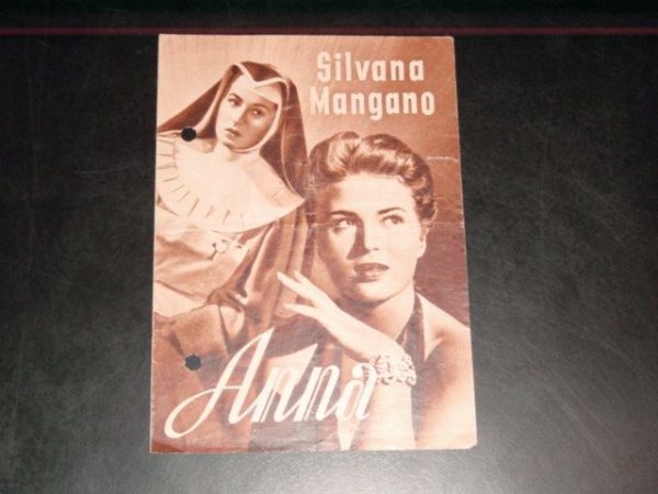 Anna, Silvana Mangano, Raf Vallone, Vittorio Gassmann,