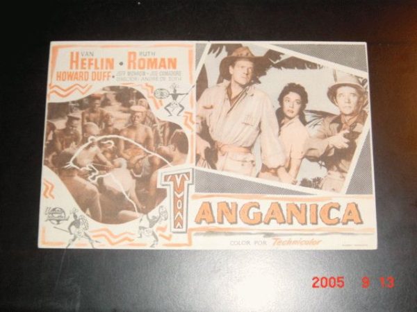 Tanganjica, Van Heflin Ruth Roman Howard Duff