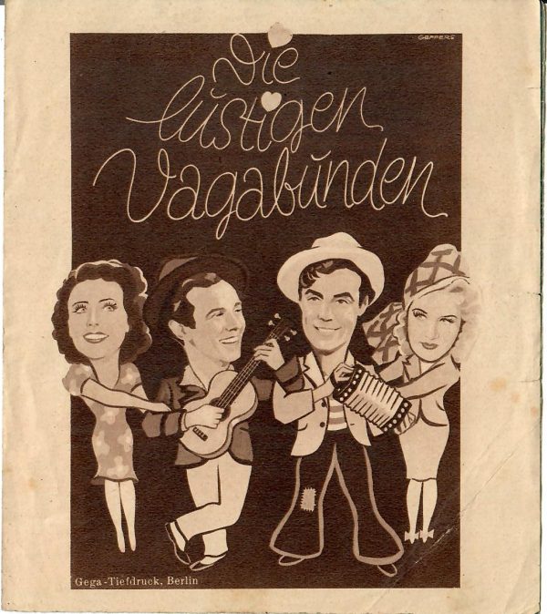 Die lustigen Vagabunden, Johannes Heesters Mady Rahl