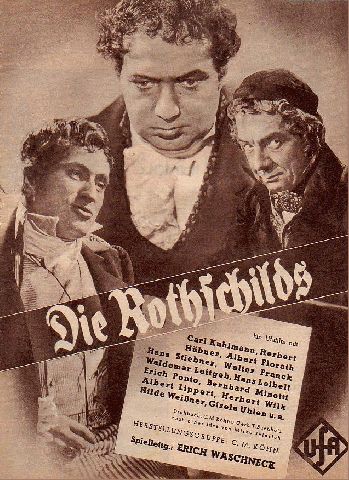 Die Rothschilds ( Judaiika ) Erich Ponto, Gisela Uhlen, GV.