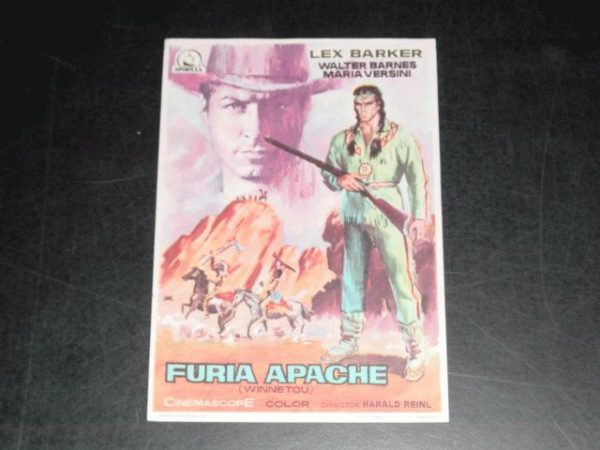 Winnetou I, Lex Barker, Pierre Brice, Marie Versini, ( Spanien )
