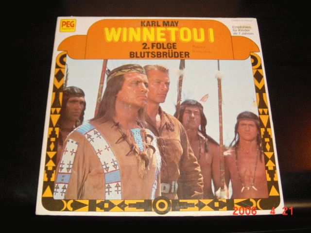 LP: Winnetou I, 2. Folge, Pierre Brice & Lex Barker