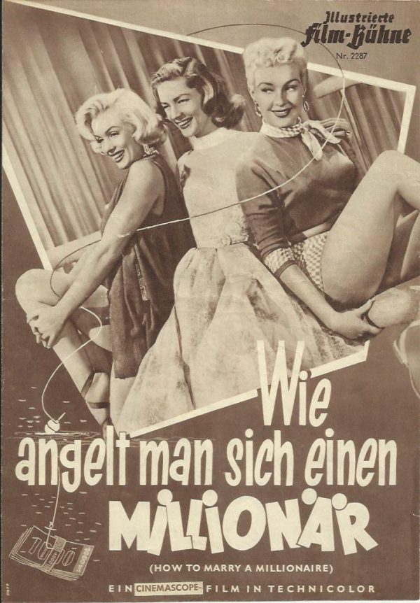 2287: Wie angelt man sich einen Millionär, Marilyn Monroe, Betty Grable,