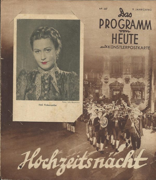 1710: Hochzeitsnacht ( Carl Boese ) Heli Finkenzeller, Geraldine Katt, Maly Delschaft,