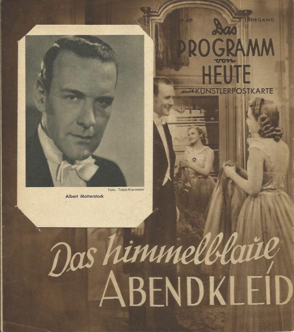 1722: Das himmelblaue Abendkleid, Albert Matterstock, Käthe Haack,
