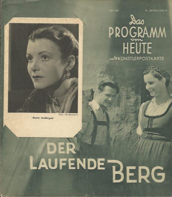 1726: Der laufende Berg, Maria Andergast, Fritz Kampers,
