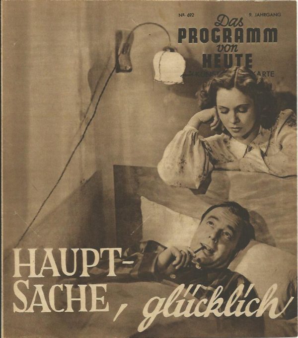 1755: Hauptsache, glücklich, Heinz Rühmann, Hertha Feiler, Ida Wüst, Jane Tilden, Max Gülstorff,