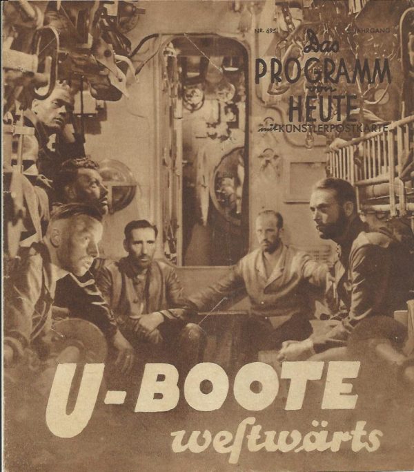 1758: U - Boote westwärts ( Propaganda ) Herbert Wilk, Ilse Werner, Carsta Löck, Heinz Engelmann,