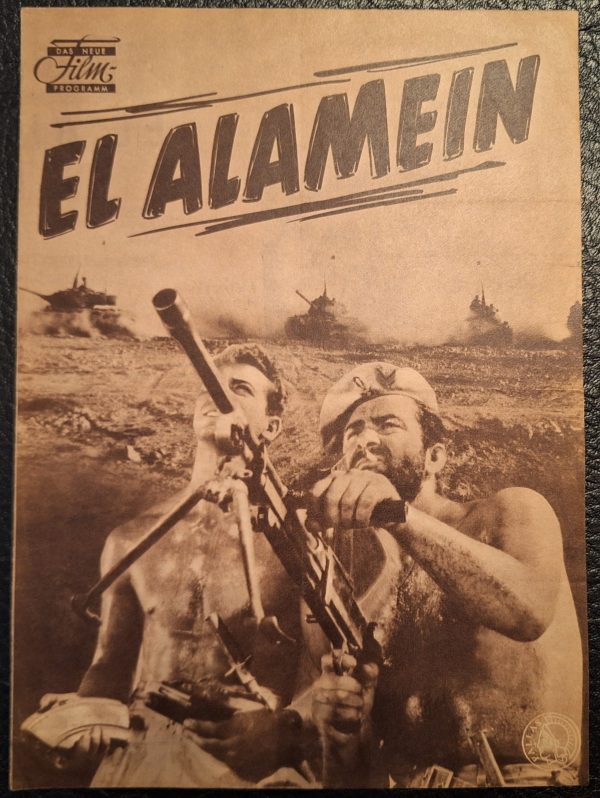 El Alamein ( Divisione Folgore ) Fausto Tozzi, Monica Clay, Ettore Manni, Jose Jaspe,