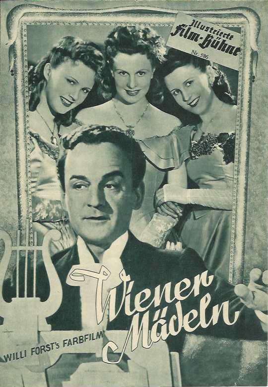 586: Wiener Mädeln ( Willy Forst ) Judith Holzmeister, Hans Moser, Anton Edthofer, Dora Komar, Lizzi Holzschuh, Curd Jürgens, Hedwig Bleibtreu, Fritz Imhoff, Max Gülstorff