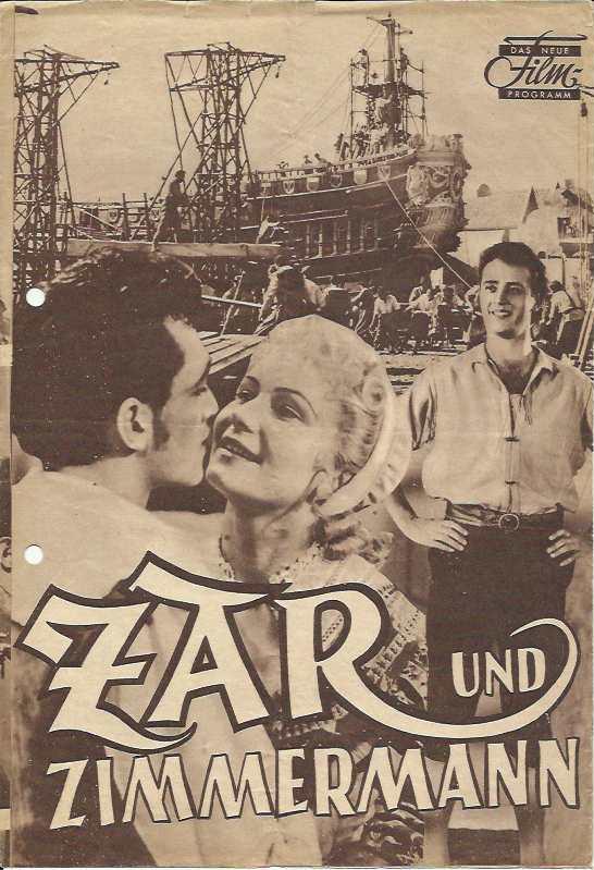 Zar und Zimmermann ( DEFA ) Willy A. Kleinau, Bert Fortell,
