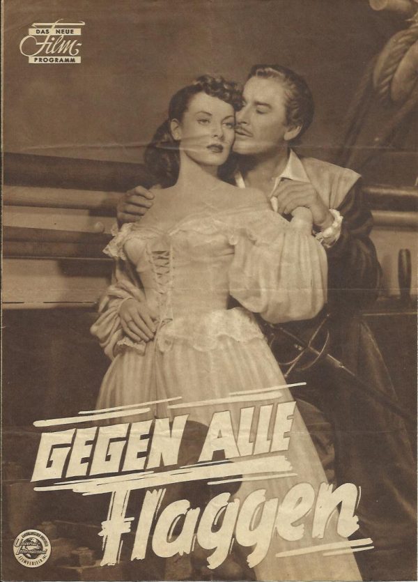 Gegen alle Flaggen ( Against all Flags ) Errol Flynn, Maureen O´Hara, Anthony Quinn,